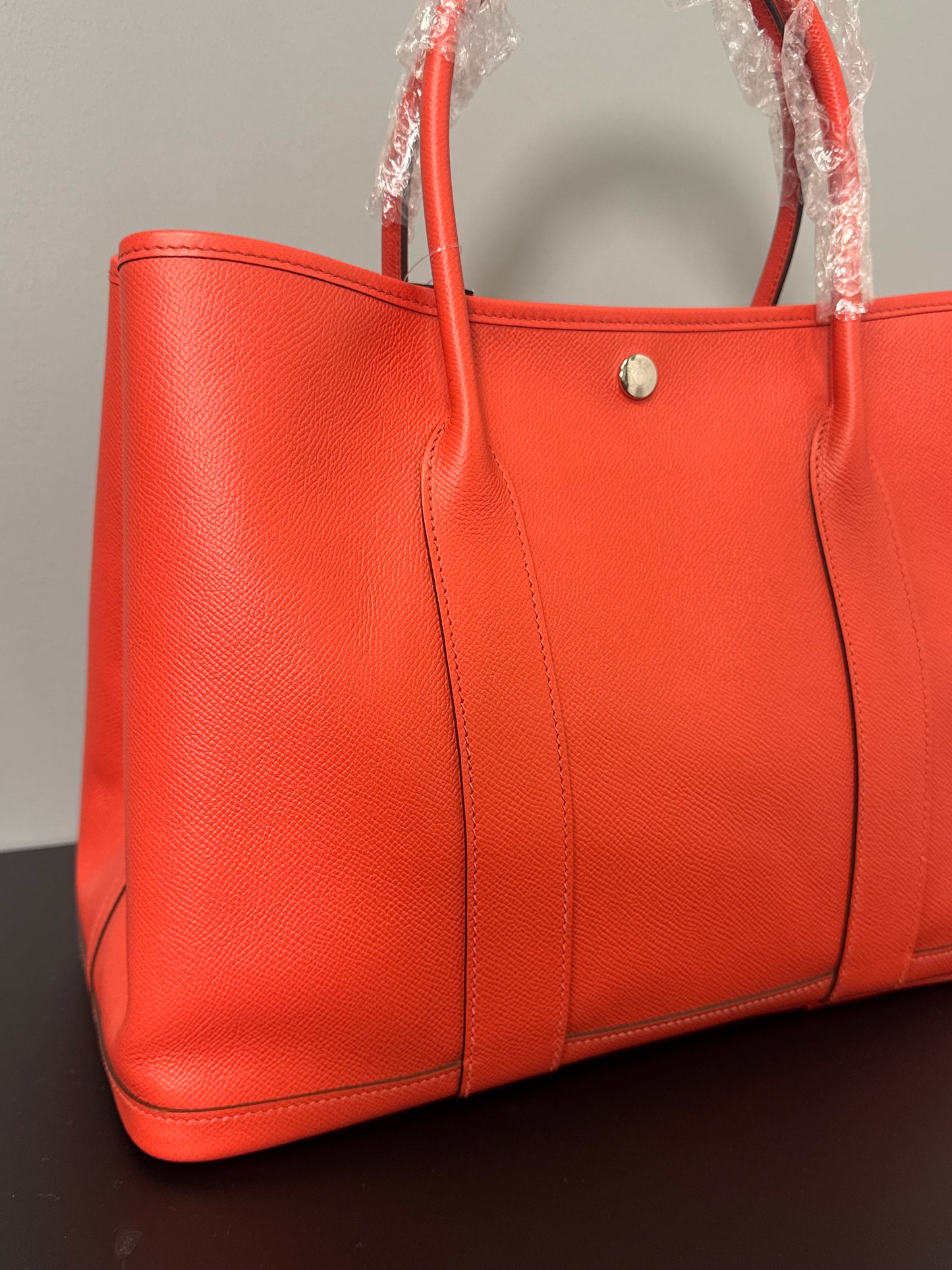 HERMES GARDEN PARTY LEATHER TOTE 30