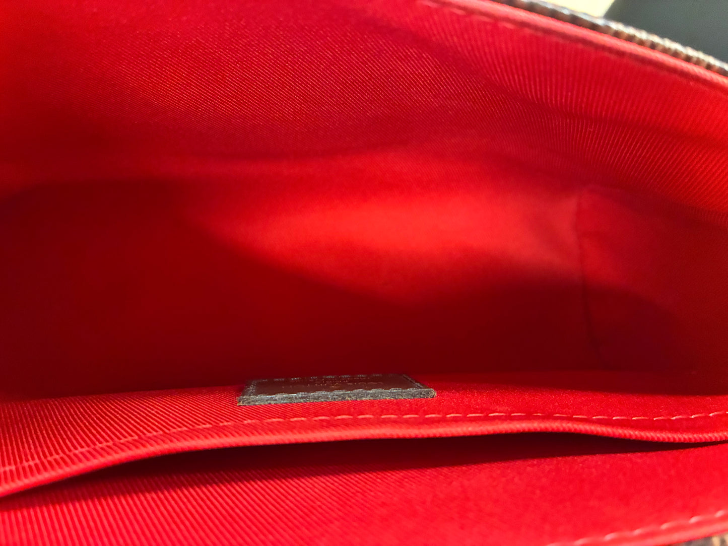 LOUIS VUITTON DAMIER EBENE CROISETTE