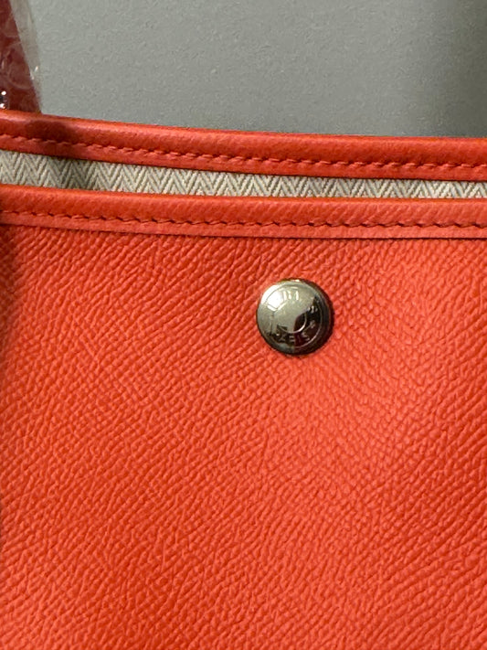 HERMES GARDEN PARTY LEATHER TOTE 30