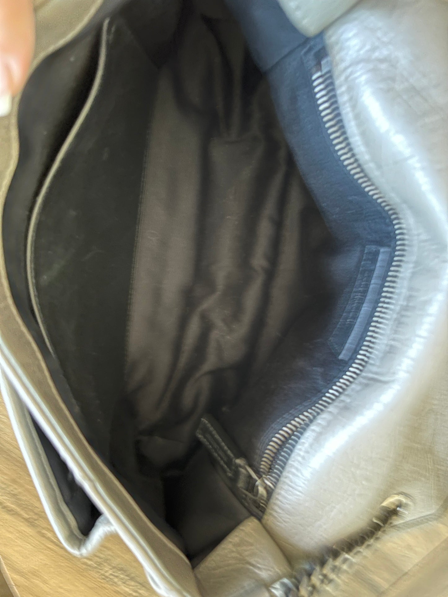 YSL MEDIUM GREY NIKKI BAG