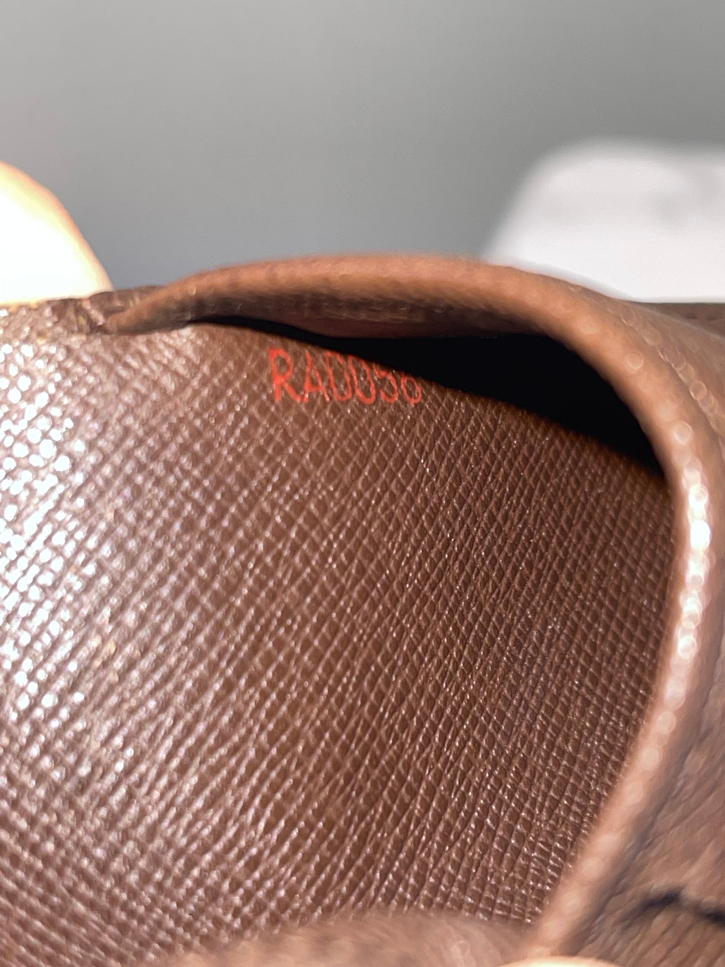 LOUIS VUITTON BI FOLD DAMIER EBENE WALLET