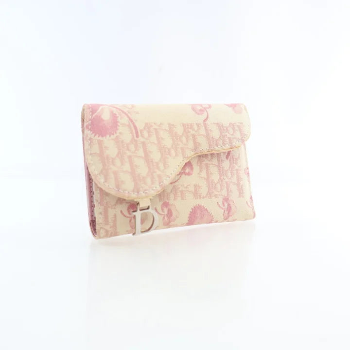 CHRISTIAN DIOR PINK KEY HOLDER