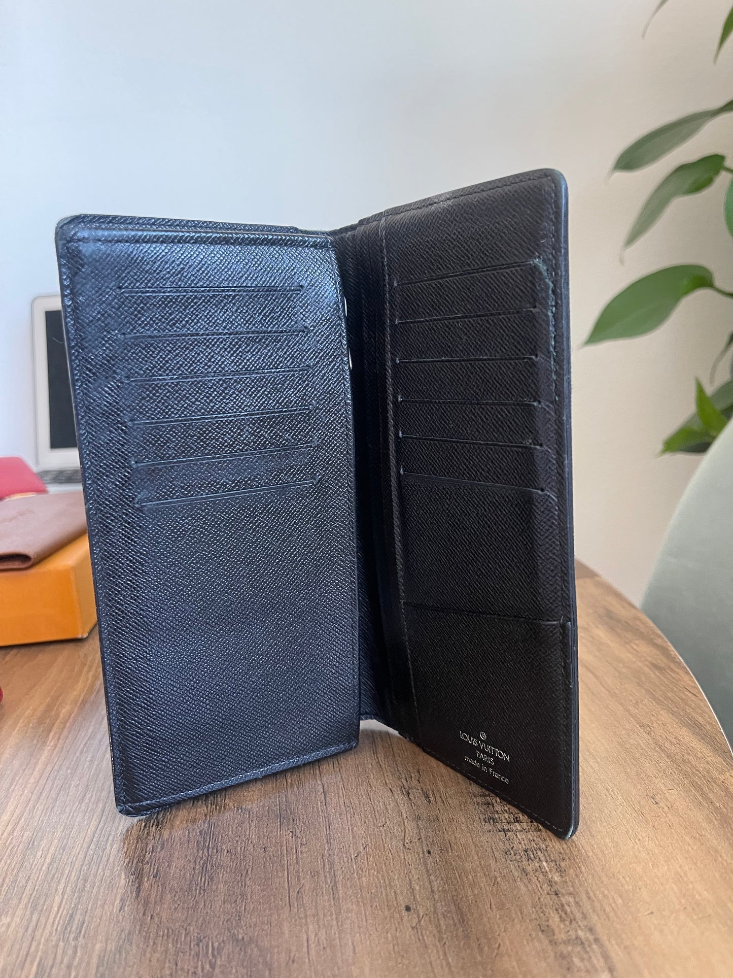 LOUIS VUITTON MENS BI FOLD DAMIER ECLIPSE