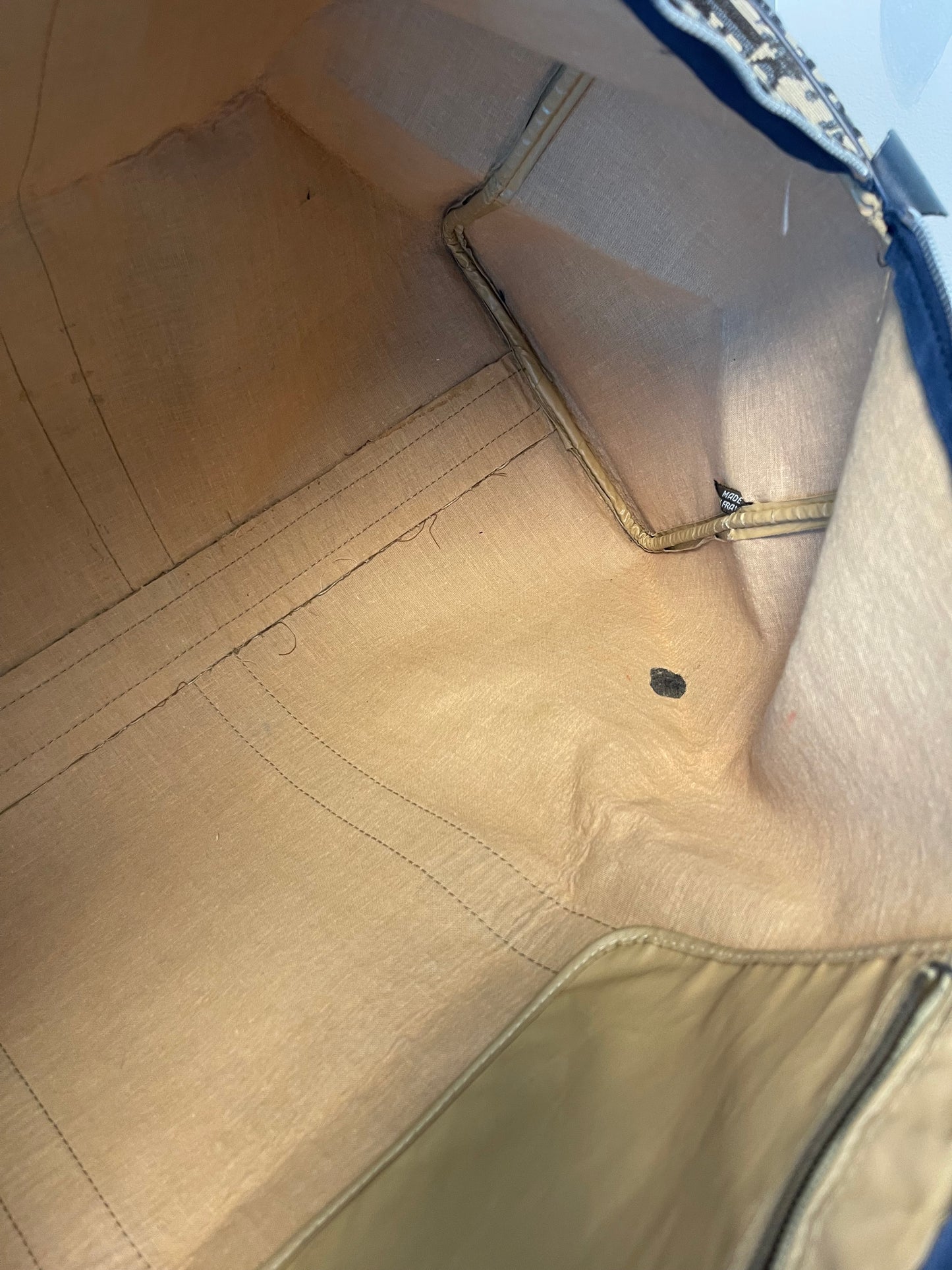 VINTAGE DIOR DUFFLE BAG