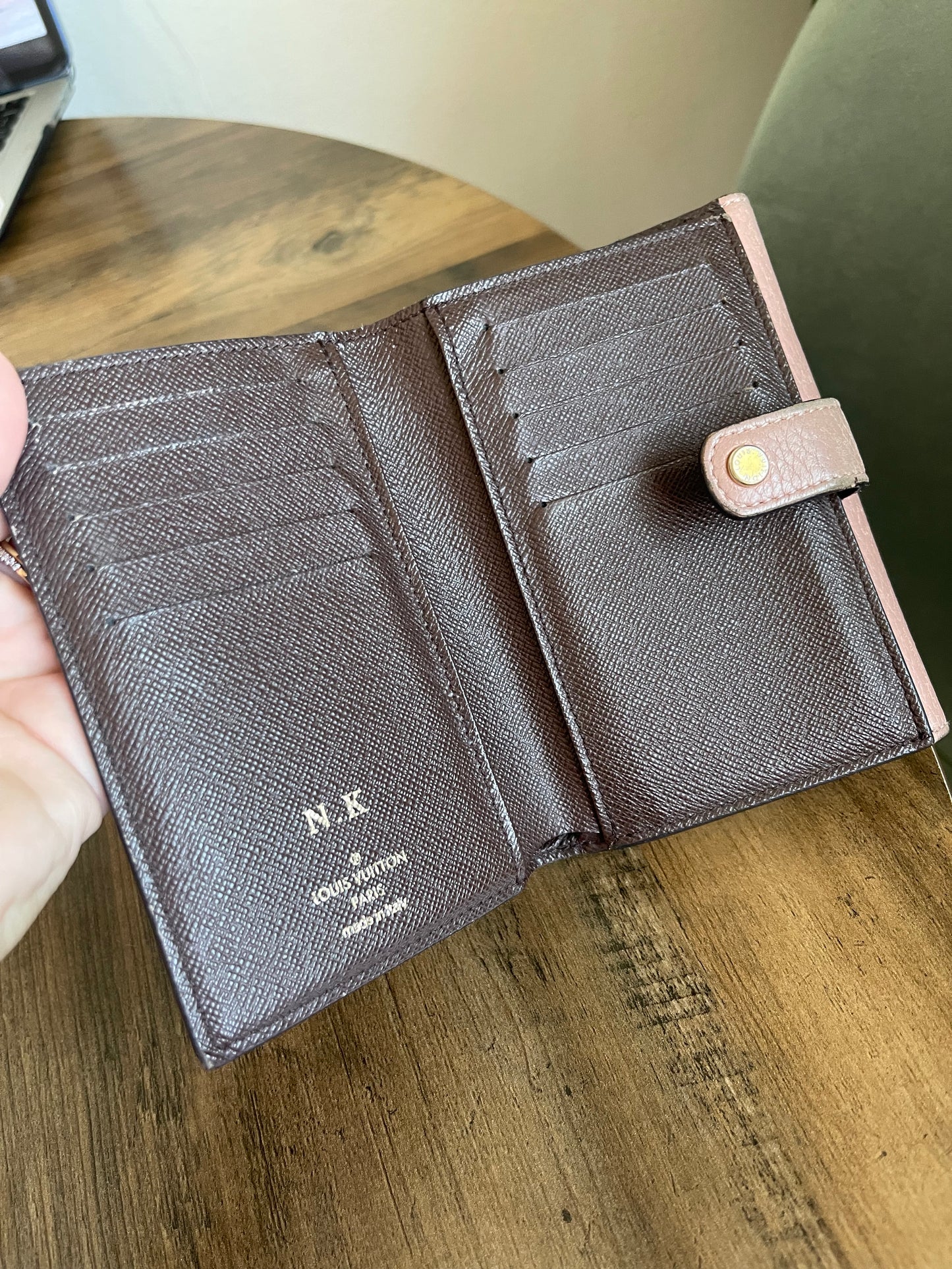 LOUIS VUITTON DAMIER EBENE WALLET