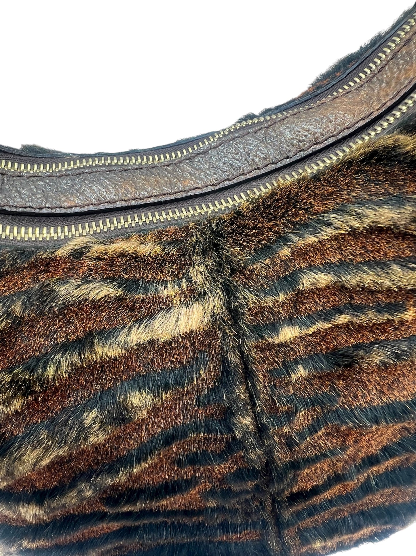 ROBERTO CAVALLI PONY HAIR SHOULDER BAG (Vintage)