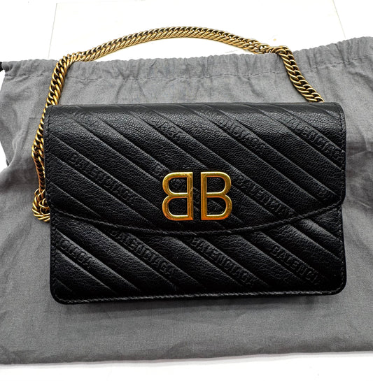 BALENCIAGA CROSSBODY WALLET ON CHAIN