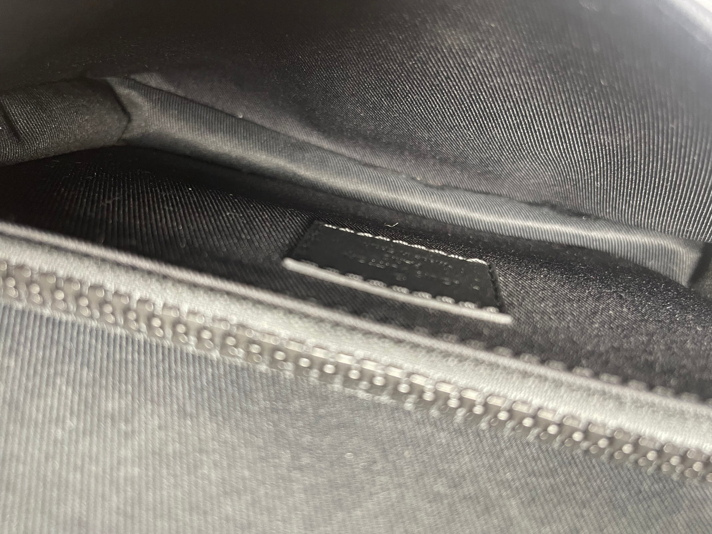 LOUIS VUITTON MEN’S BLACK EMPREINTE CROSSBODY BAG