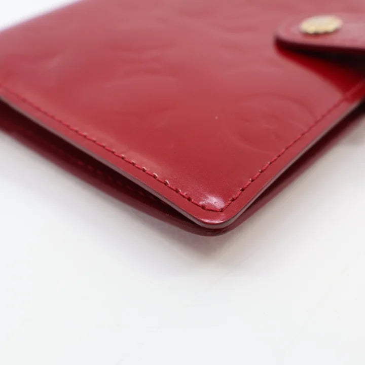 LOUIS VUITTON PM VERNISE AGENDA RED