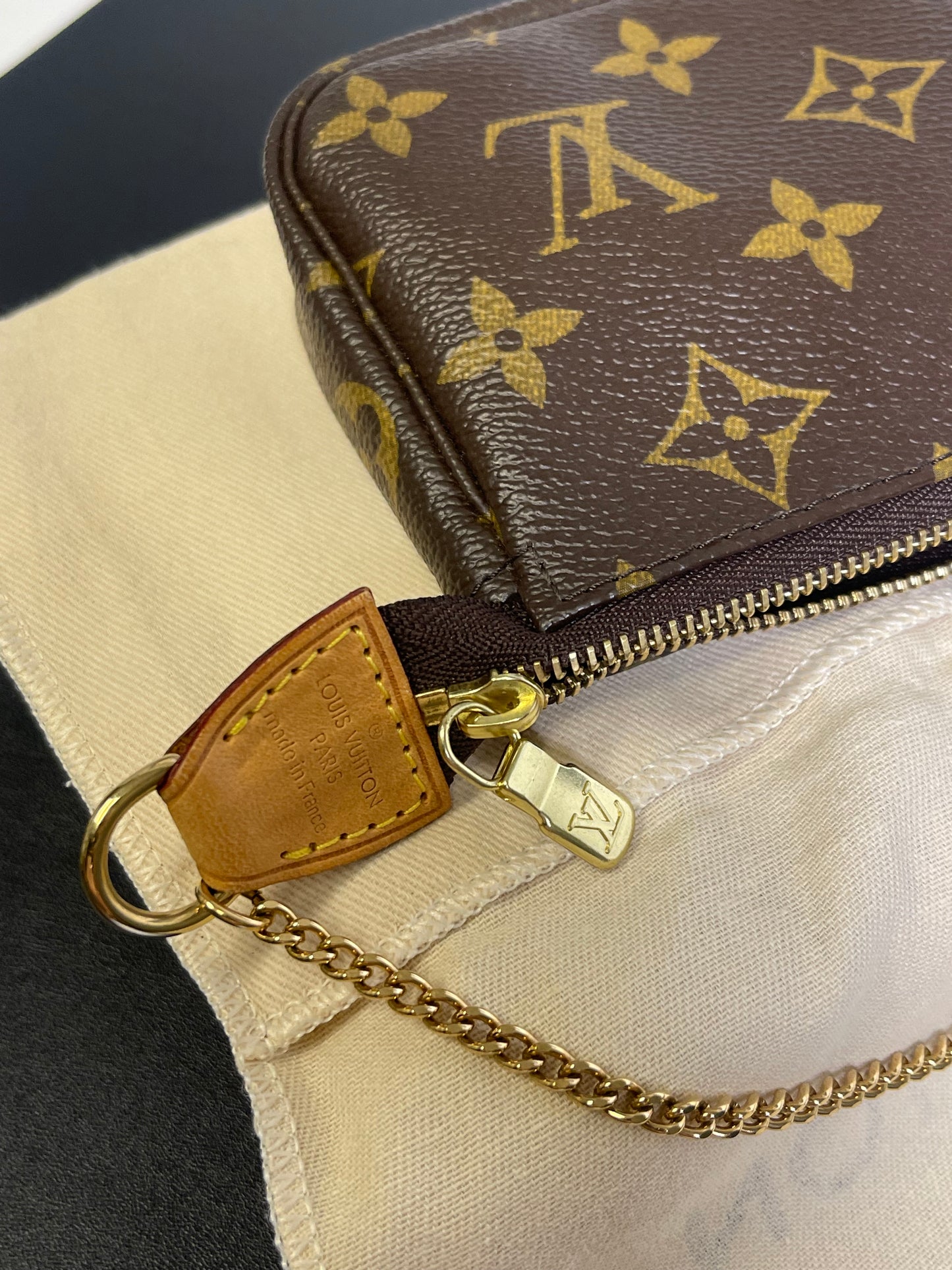 LOUIS VUITTON POCHETTE ACCESSORIES FULL SET