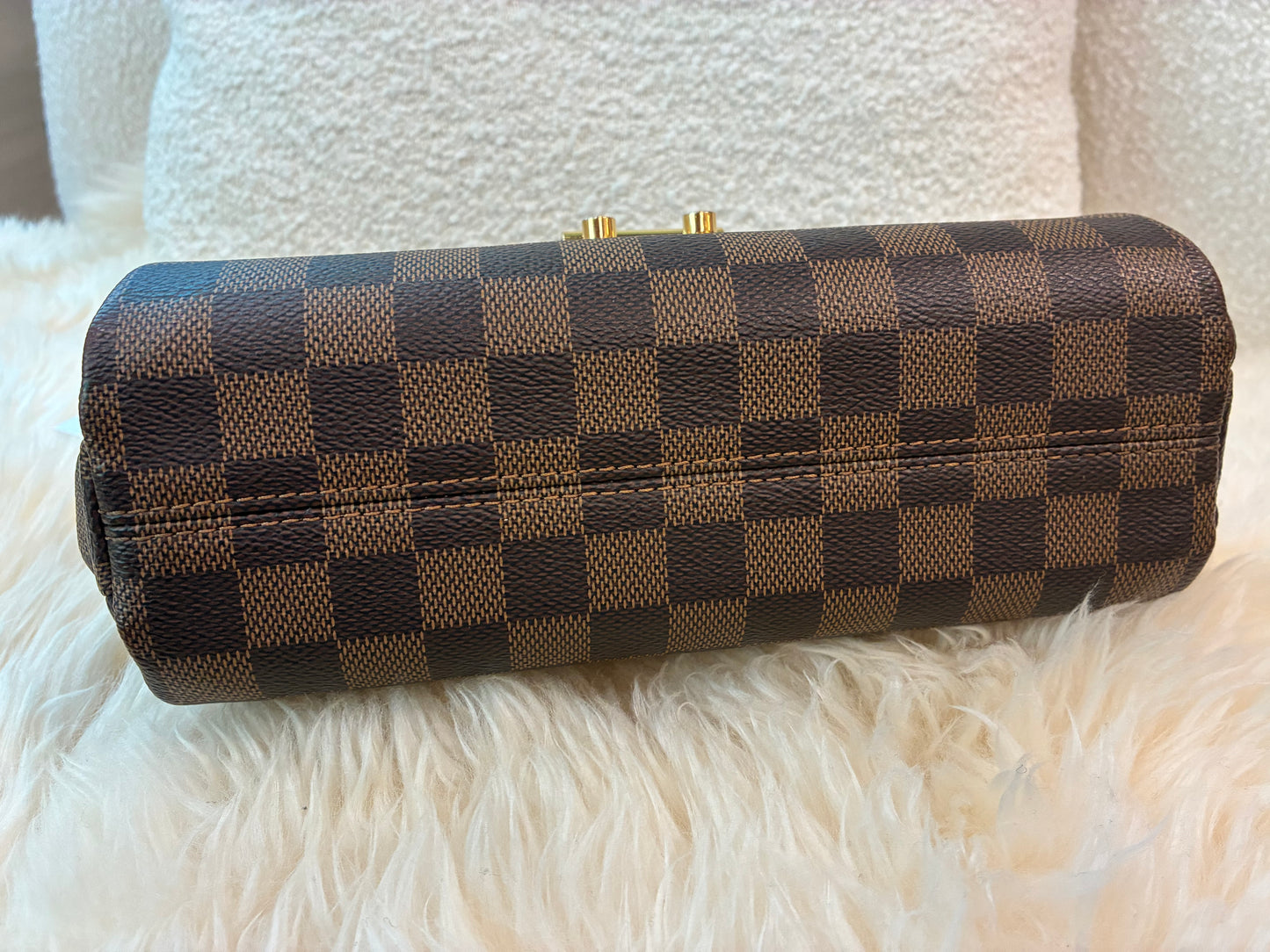 LOUIS VUITTON DAMIER EBENE CROISETTE