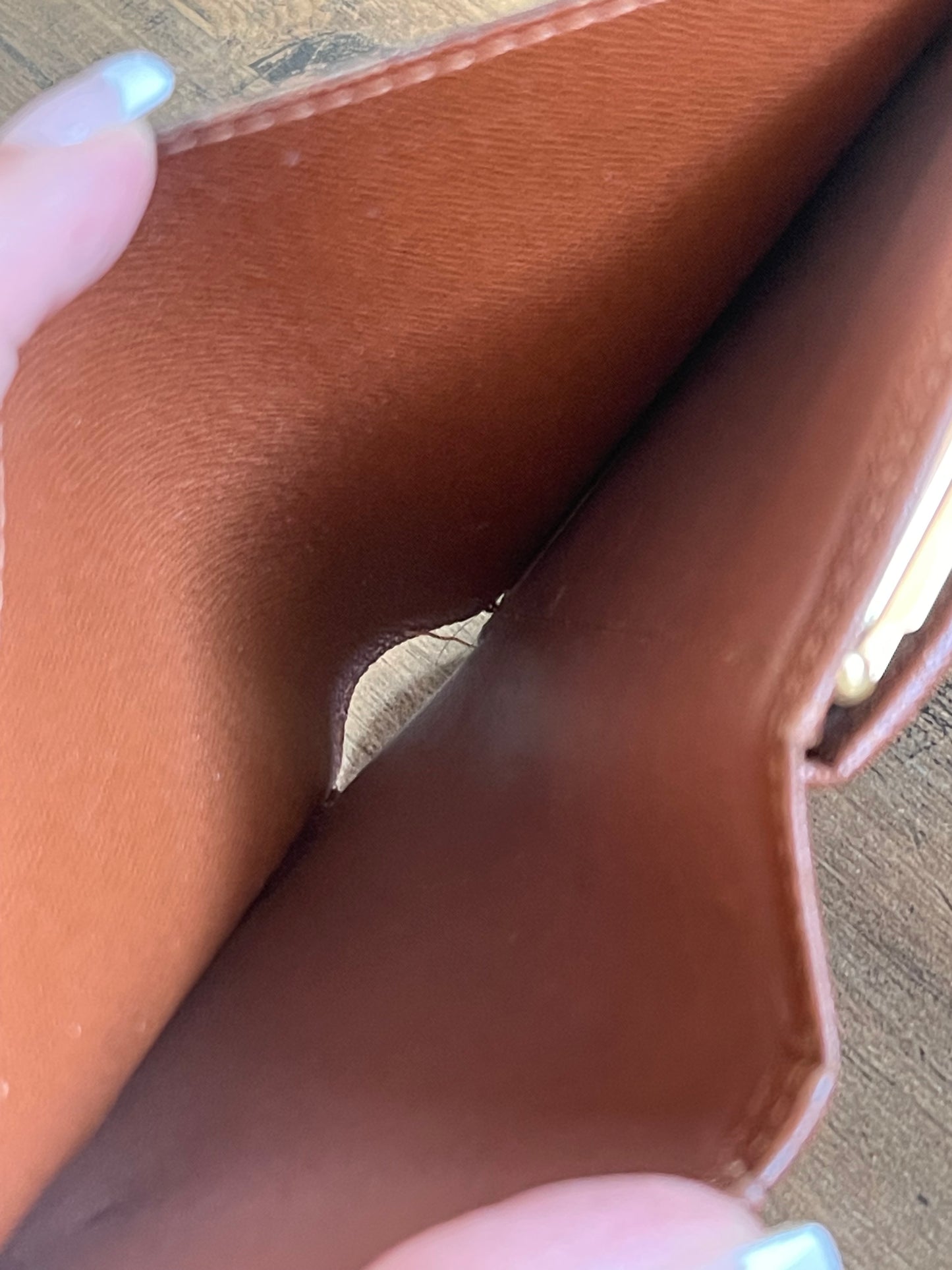 MONOGRAM LOUIS VUITTON KISSLOCK WALLET