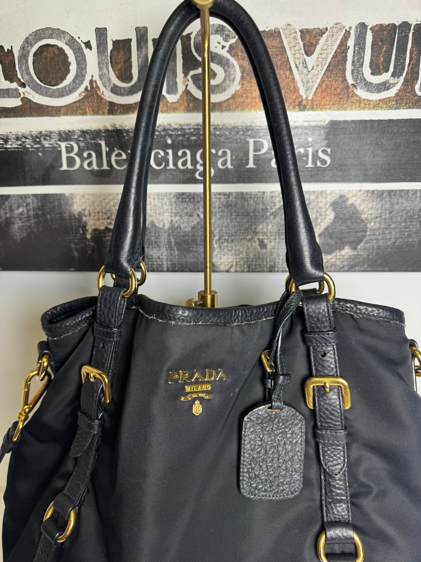 PRADA NYLON TOTE + GIFT