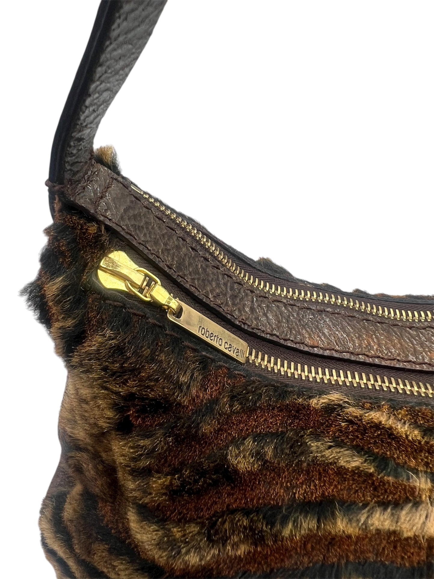 ROBERTO CAVALLI PONY HAIR SHOULDER BAG (Vintage)