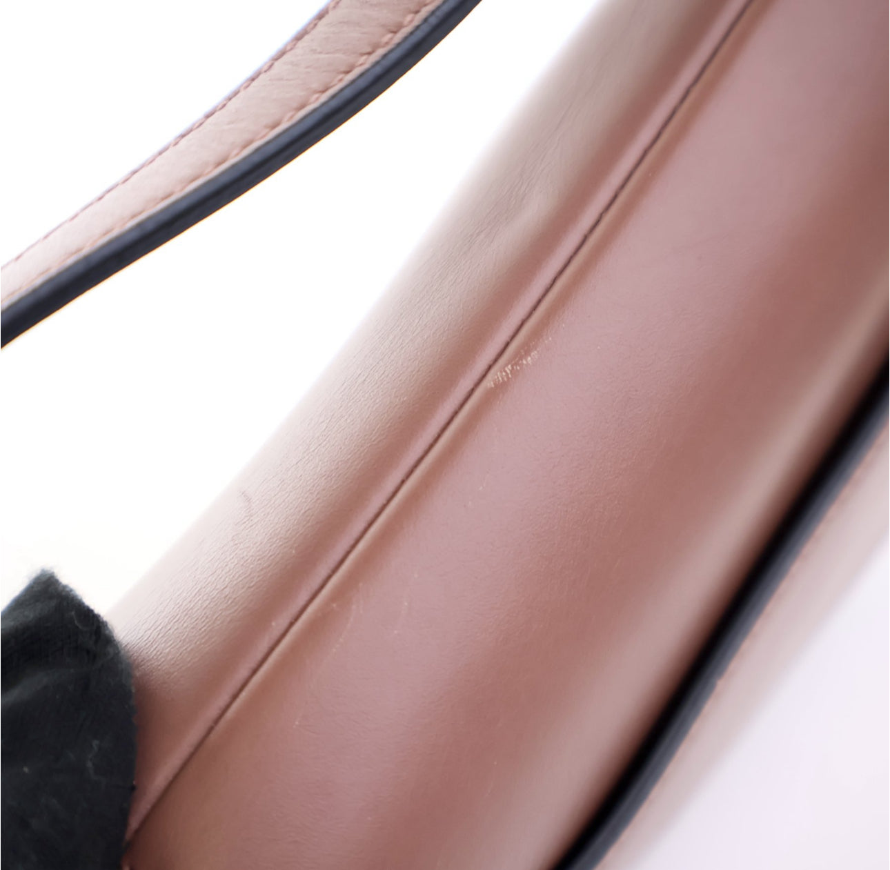 DIOR MINI CALFSKIN SADDLEBAG WITH STRAP