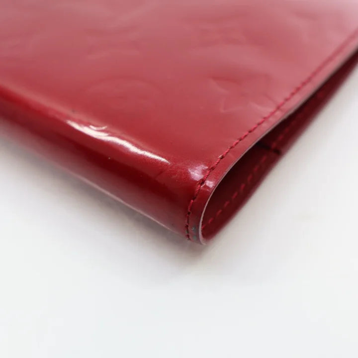 LOUIS VUITTON PM VERNISE AGENDA RED