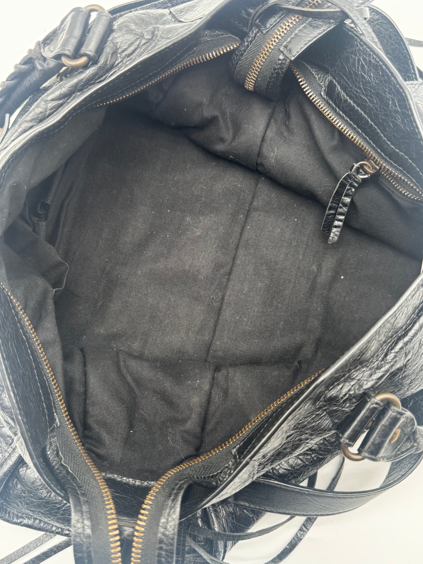 BALENCIAGA CITY BAG BLACK MEDIUM