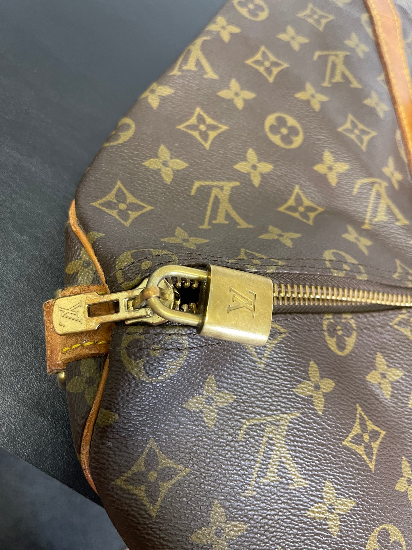 VINTAGE KEEPALL 50 BANDO WITH STRAP