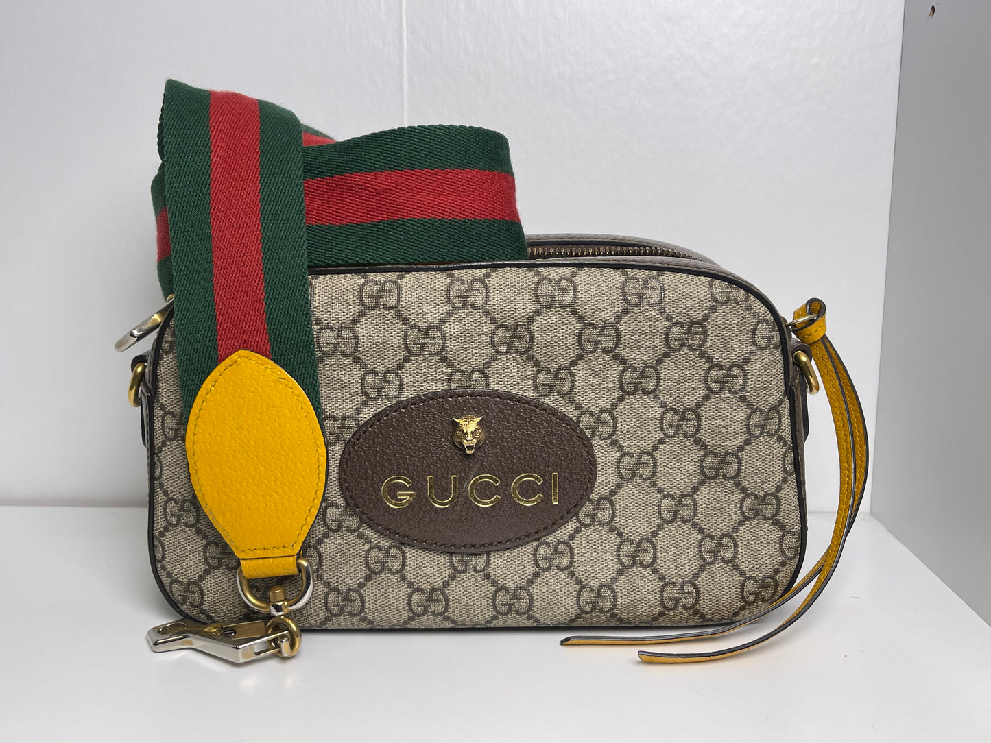 GUCC CANVAS CROSSBODY