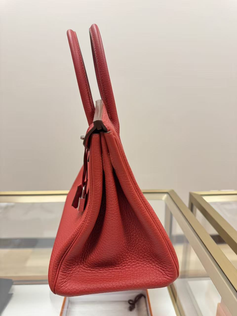 Hermes Birkin 30 Rouge Pivoine