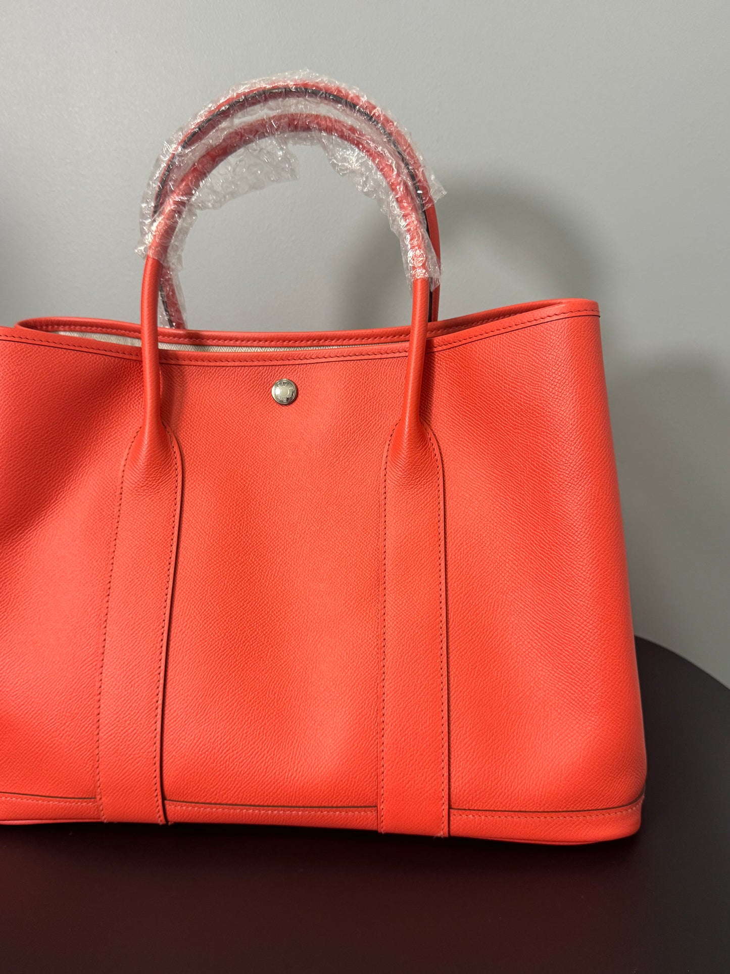 HERMES GARDEN PARTY LEATHER TOTE 30