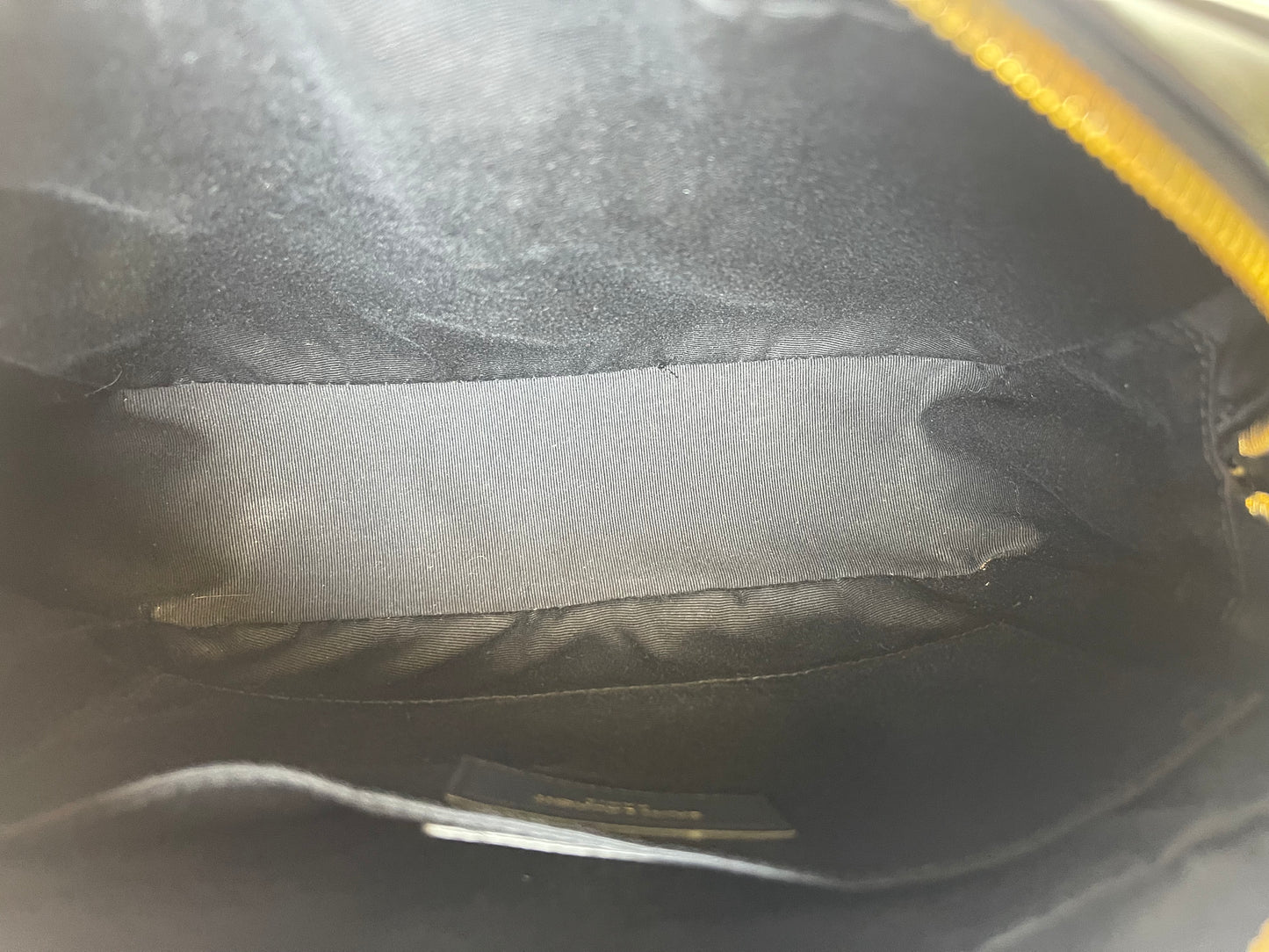 BLACK YSL CAMERA BAG
