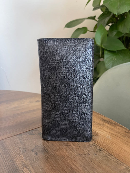 LOUIS VUITTON MENS BI FOLD DAMIER ECLIPSE