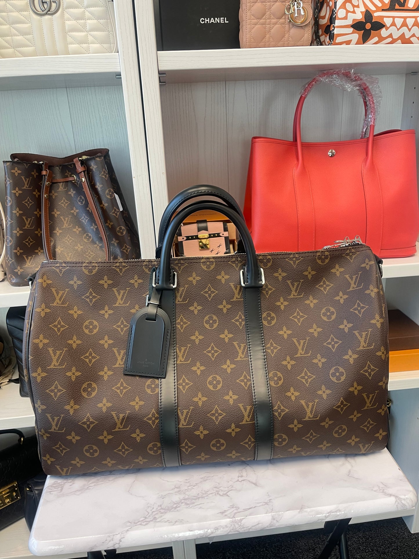 LOUIS VUITTON KEEPALL 45 MONOGRAM