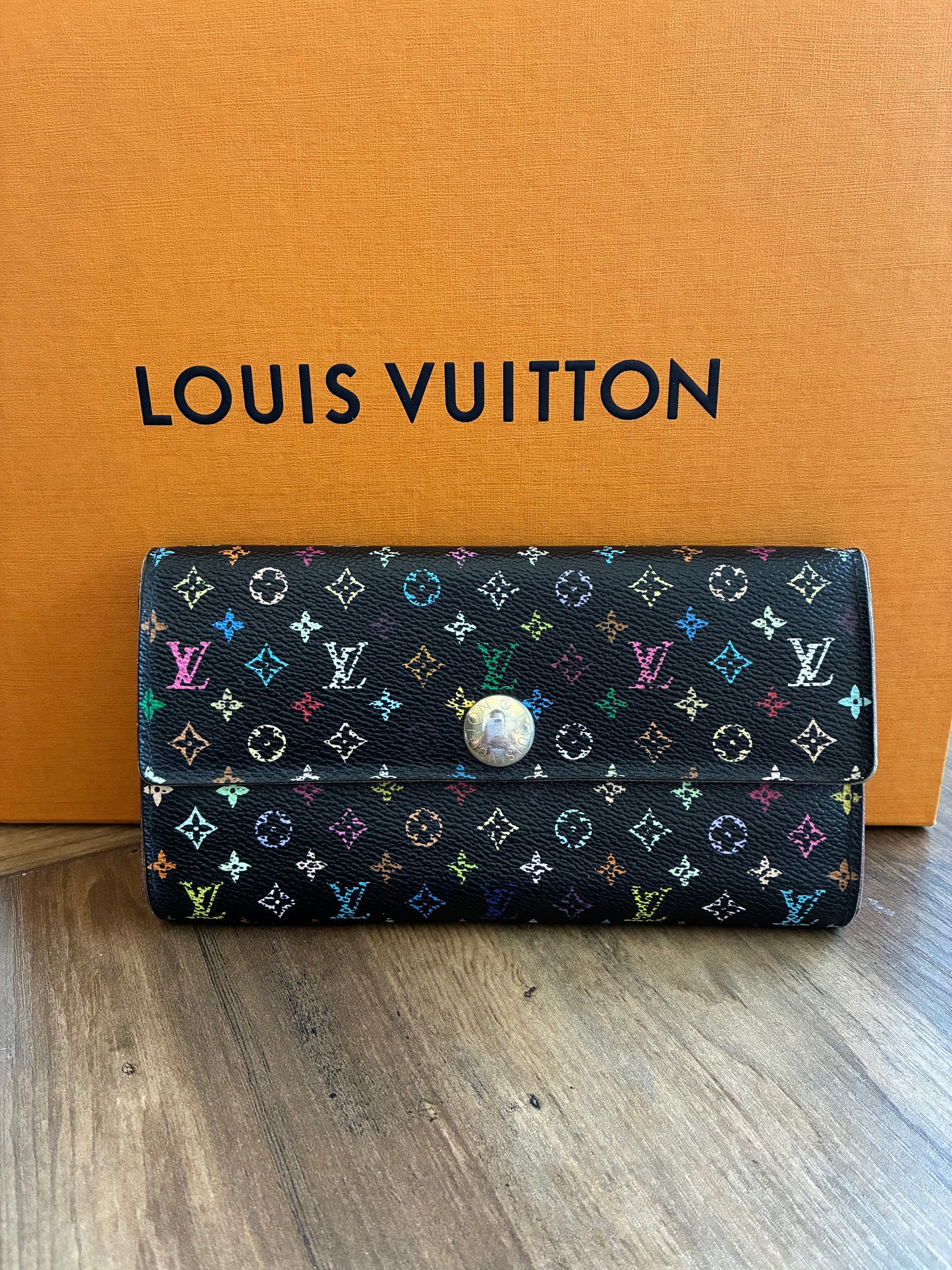 LOUIS VUITTON MULTICOLOR LONG WALLET