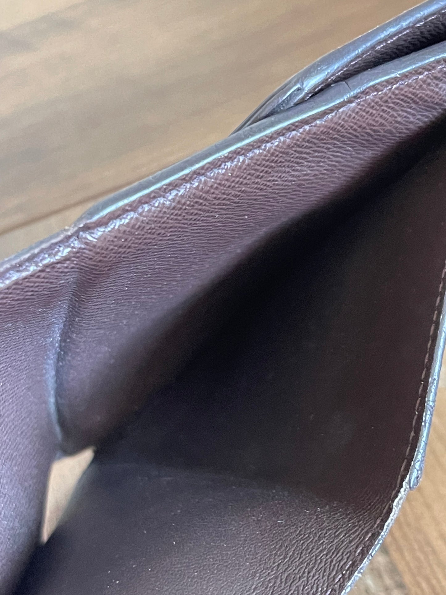 LOUIS VUITTON DAMIER EBENE WALLET