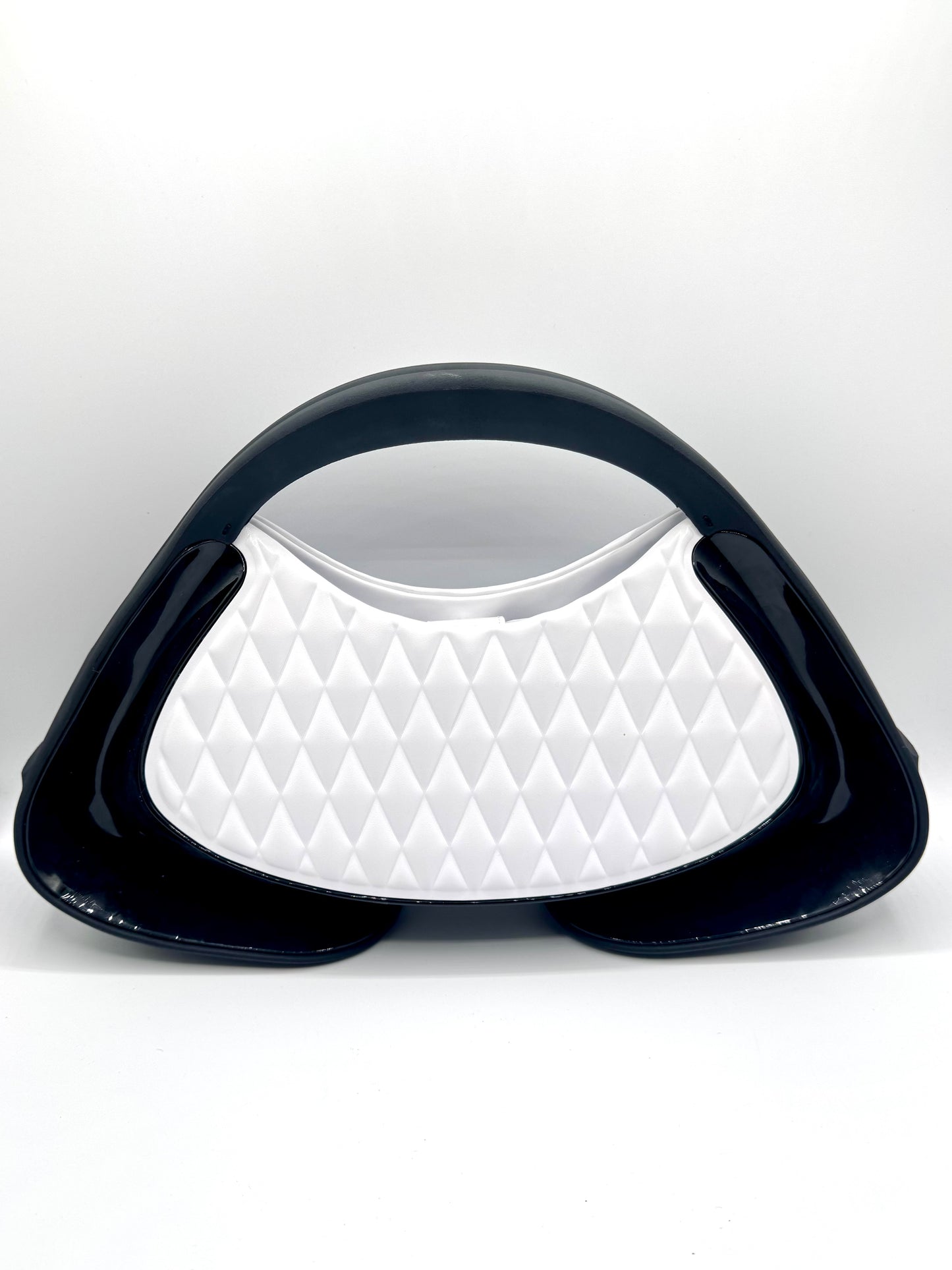 BALMAIN JOLIE SMALL MADAME QUILTED TOP HANDLE BAG