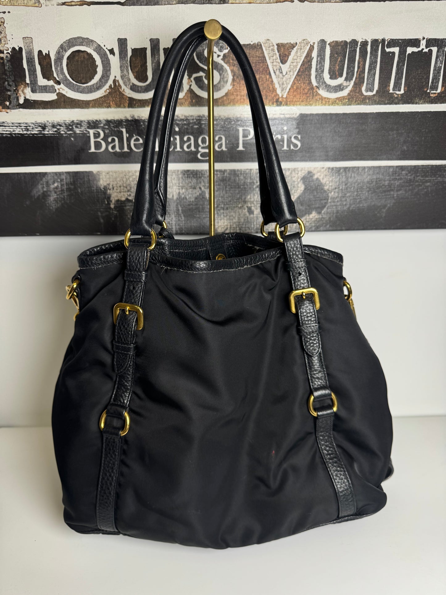 PRADA NYLON TOTE + GIFT