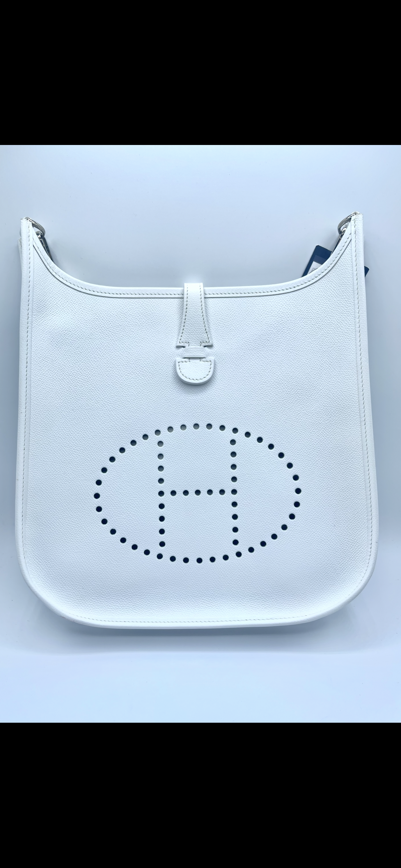 WHITE EVELYN HERMES GM FIRST GENERATION