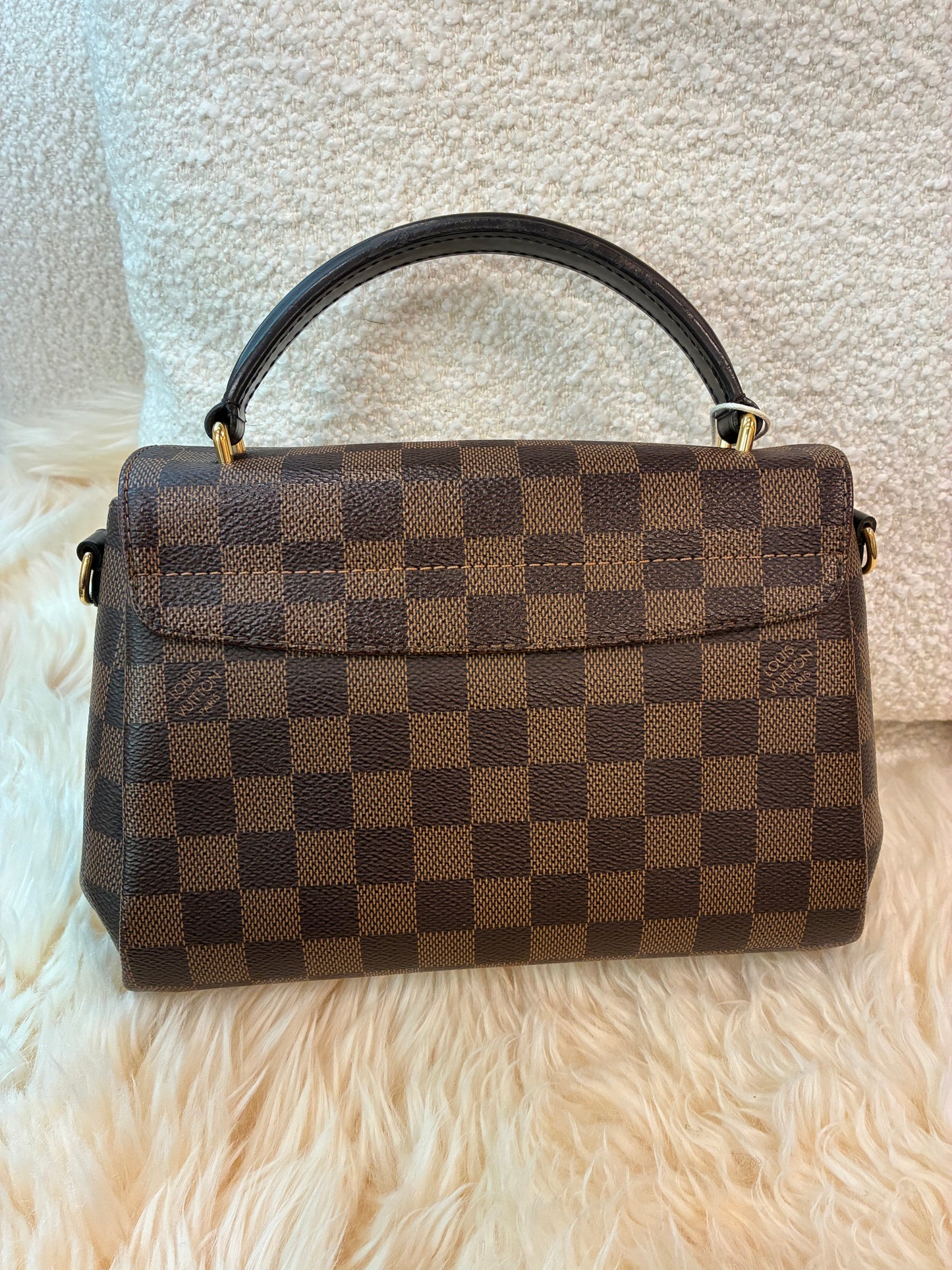 LOUIS VUITTON DAMIER EBENE CROISETTE