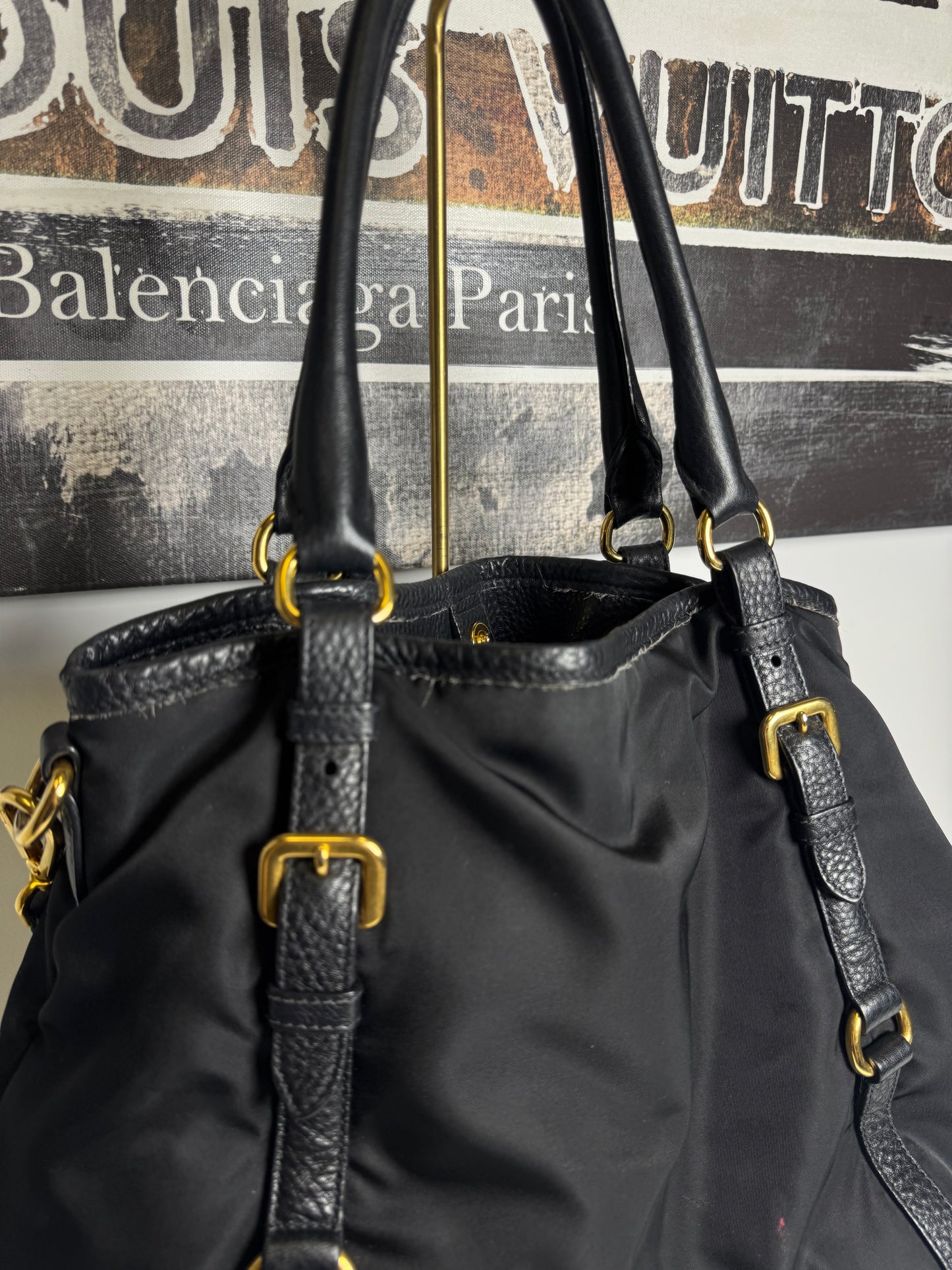 PRADA NYLON TOTE + GIFT