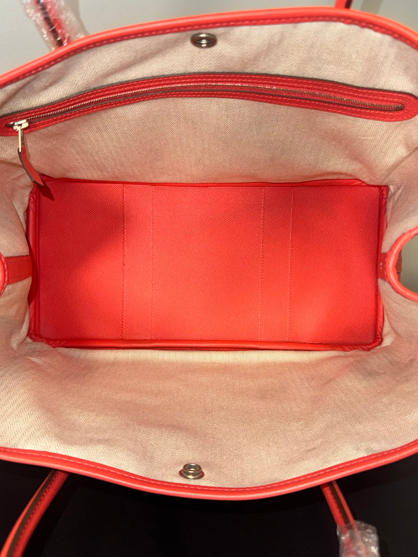 HERMES GARDEN PARTY LEATHER TOTE 30