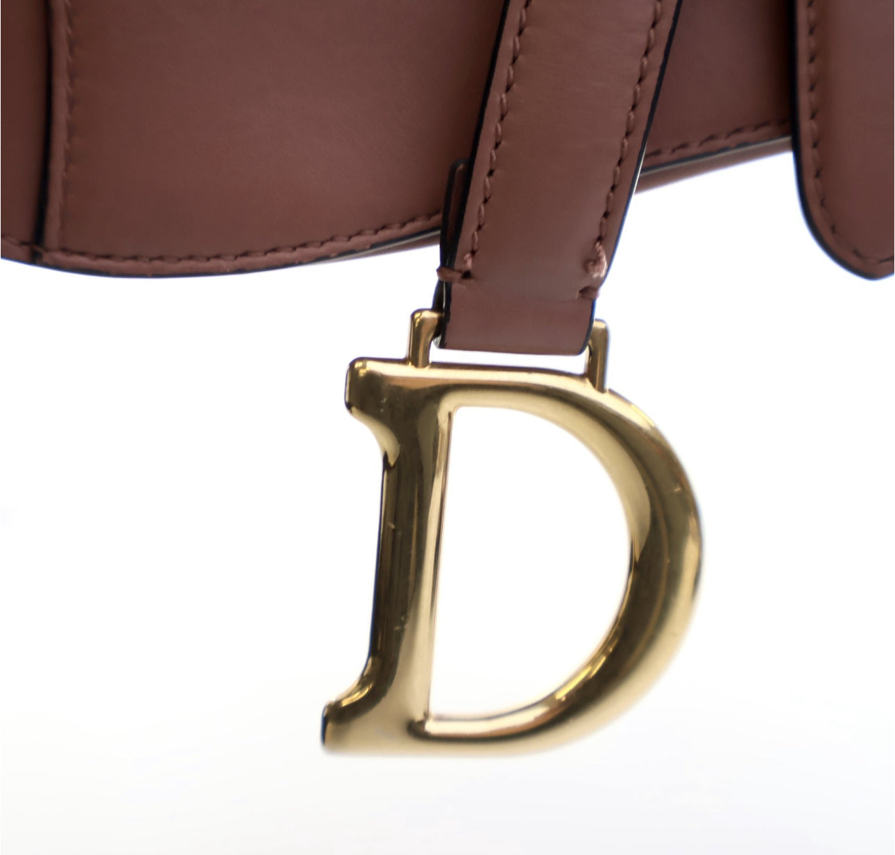 DIOR MINI CALFSKIN SADDLEBAG WITH STRAP