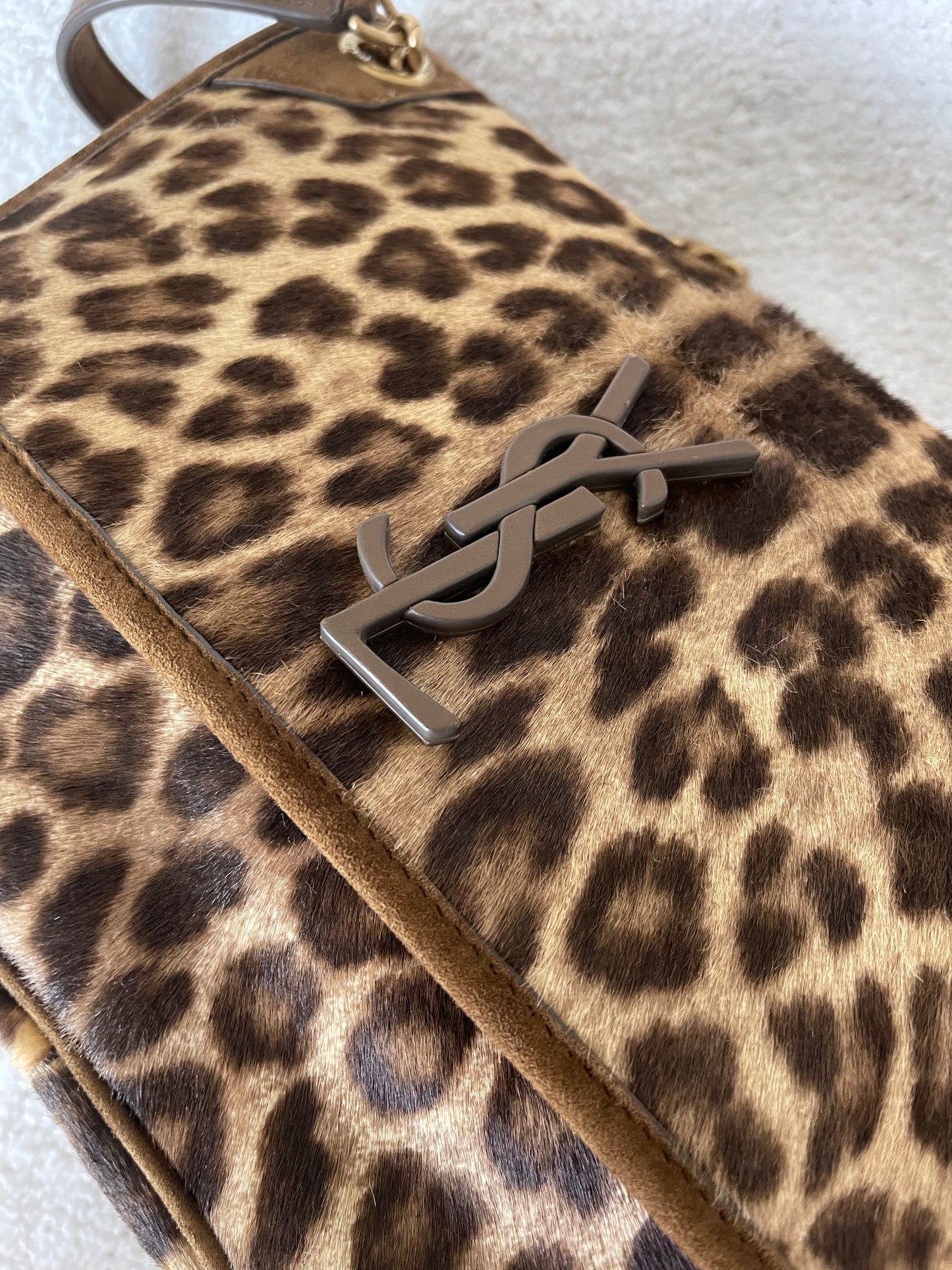 YSL NIKI LEOPARD BAG
