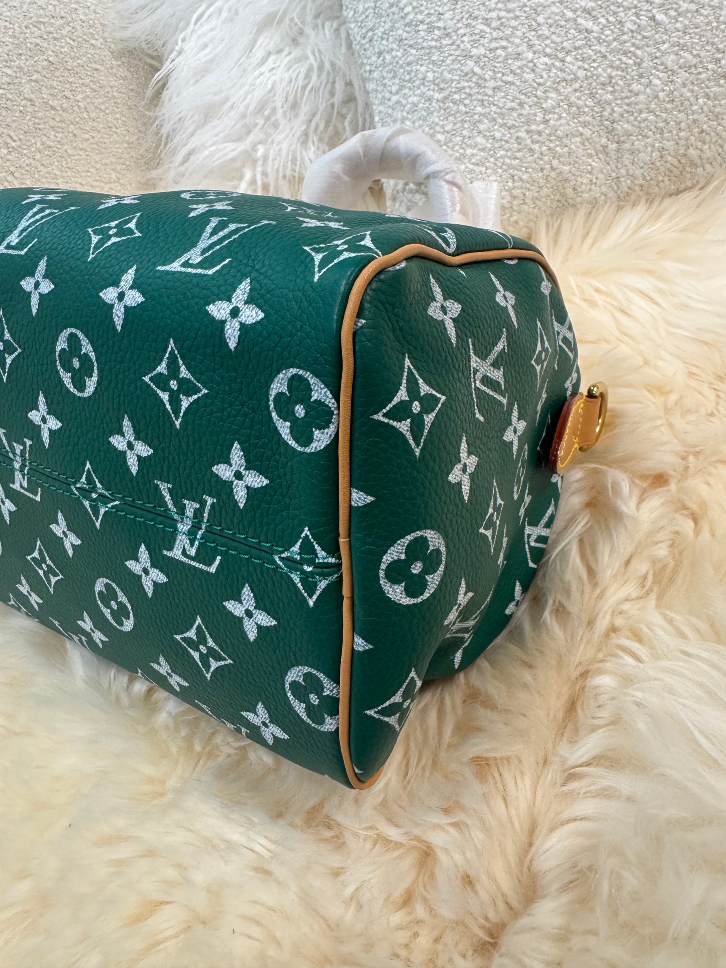Louis Vuitton Speedy 25 Green P9