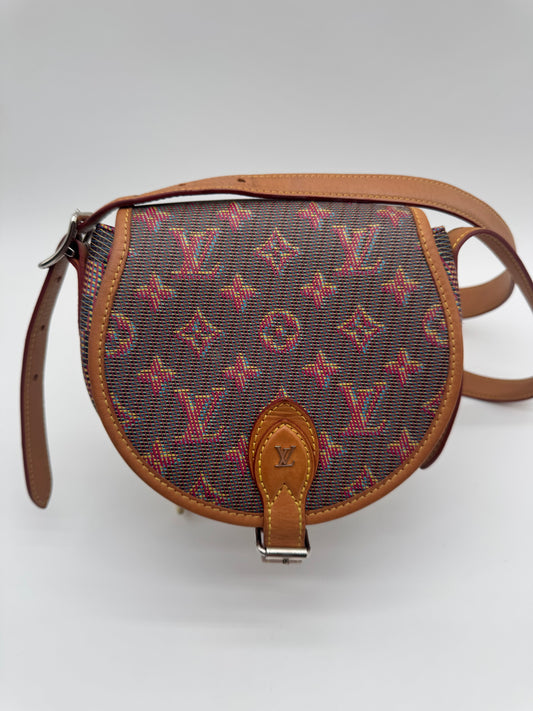 LOUIS MONOGRAM LV POP TAMBOURINE ROSE