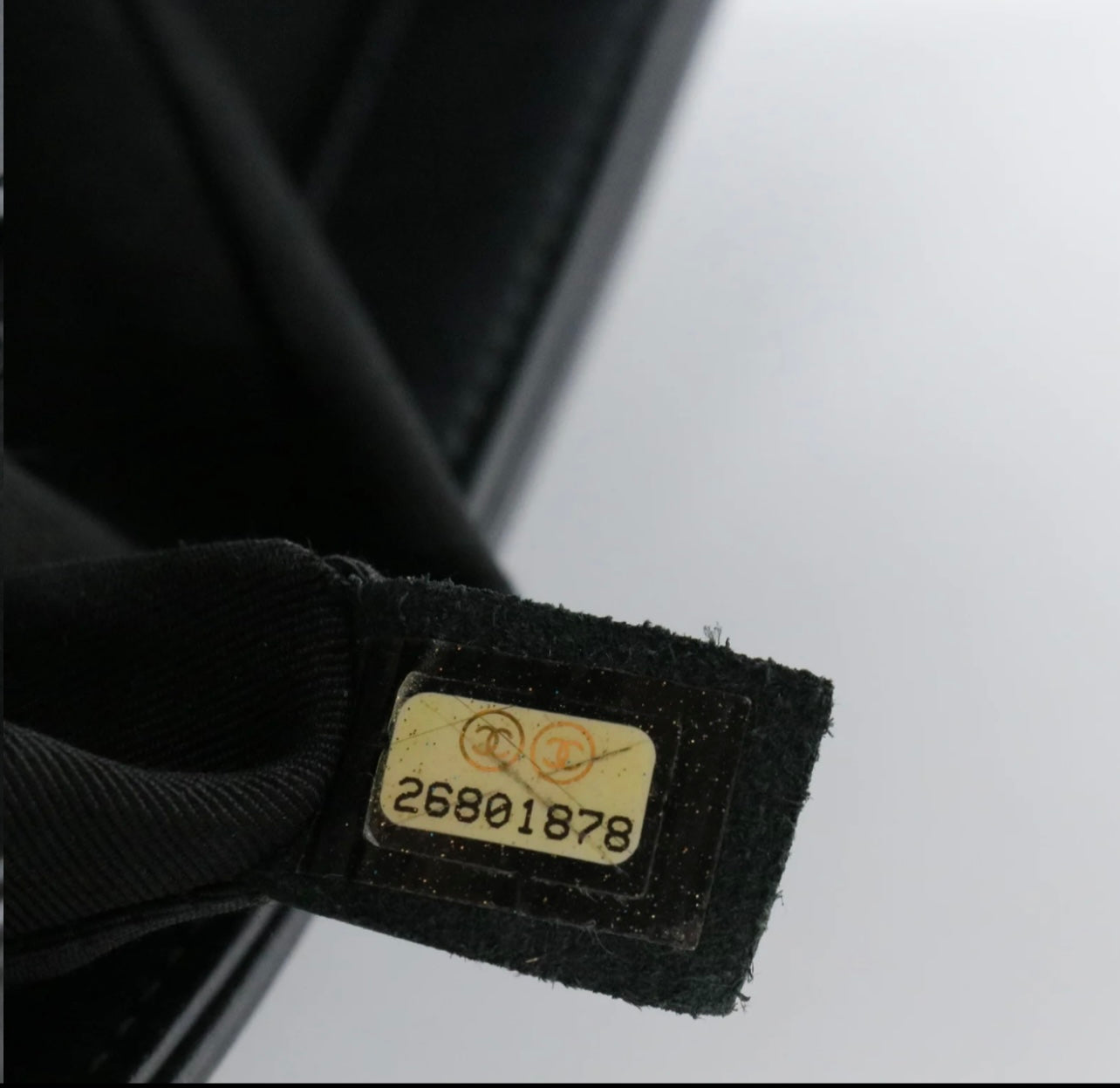 MEDIUM CHANEL BLACK LAMBSKIN BOY BAG