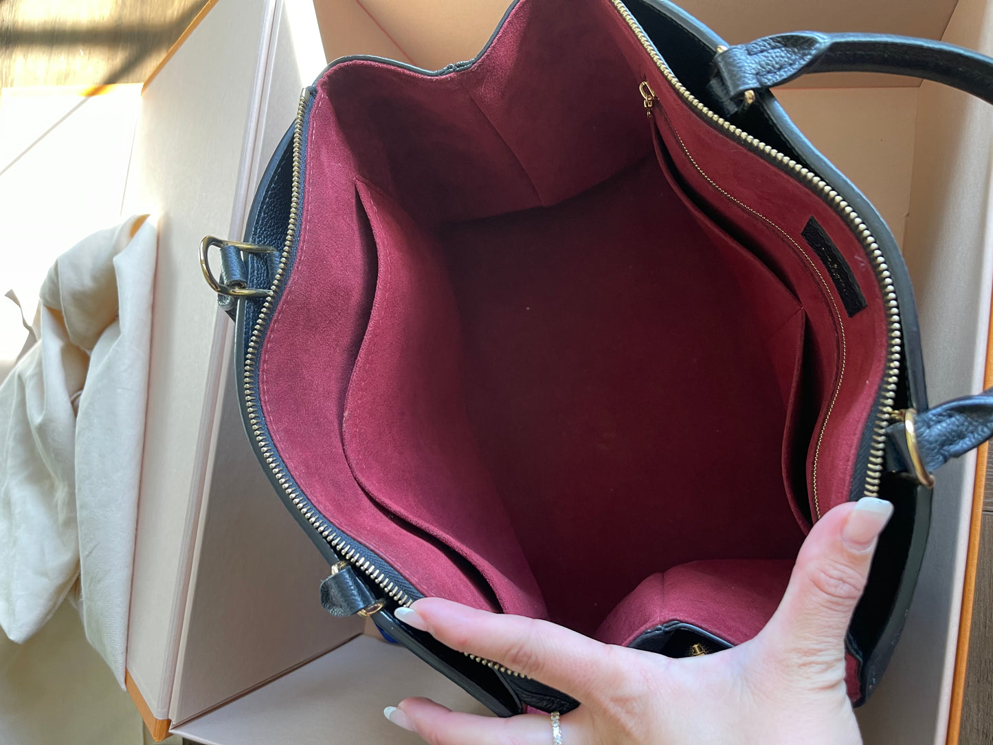 LOUIS VUITTON GRAND PALAIS MM EMPREINTE TOTE