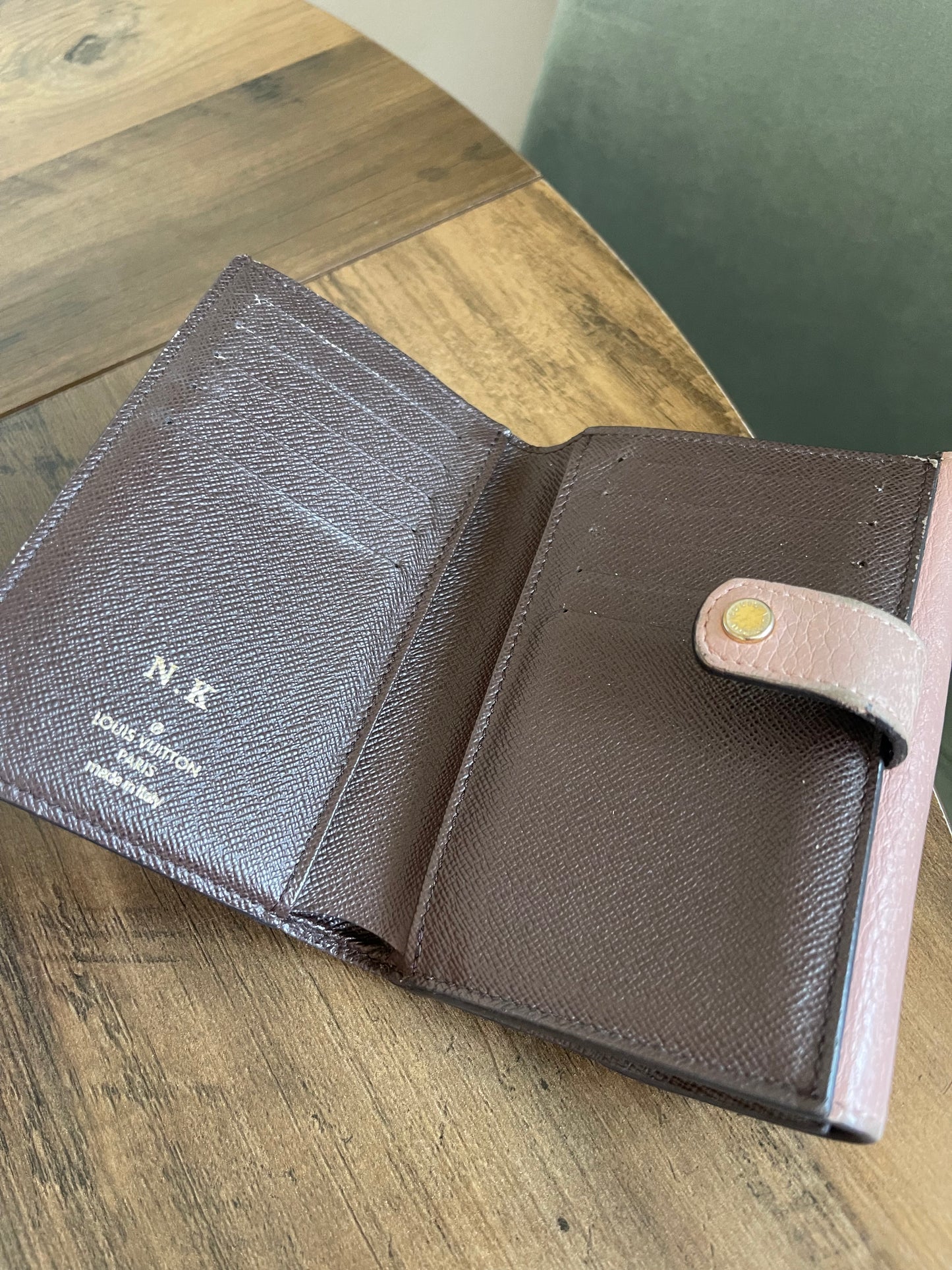 LOUIS VUITTON DAMIER EBENE WALLET