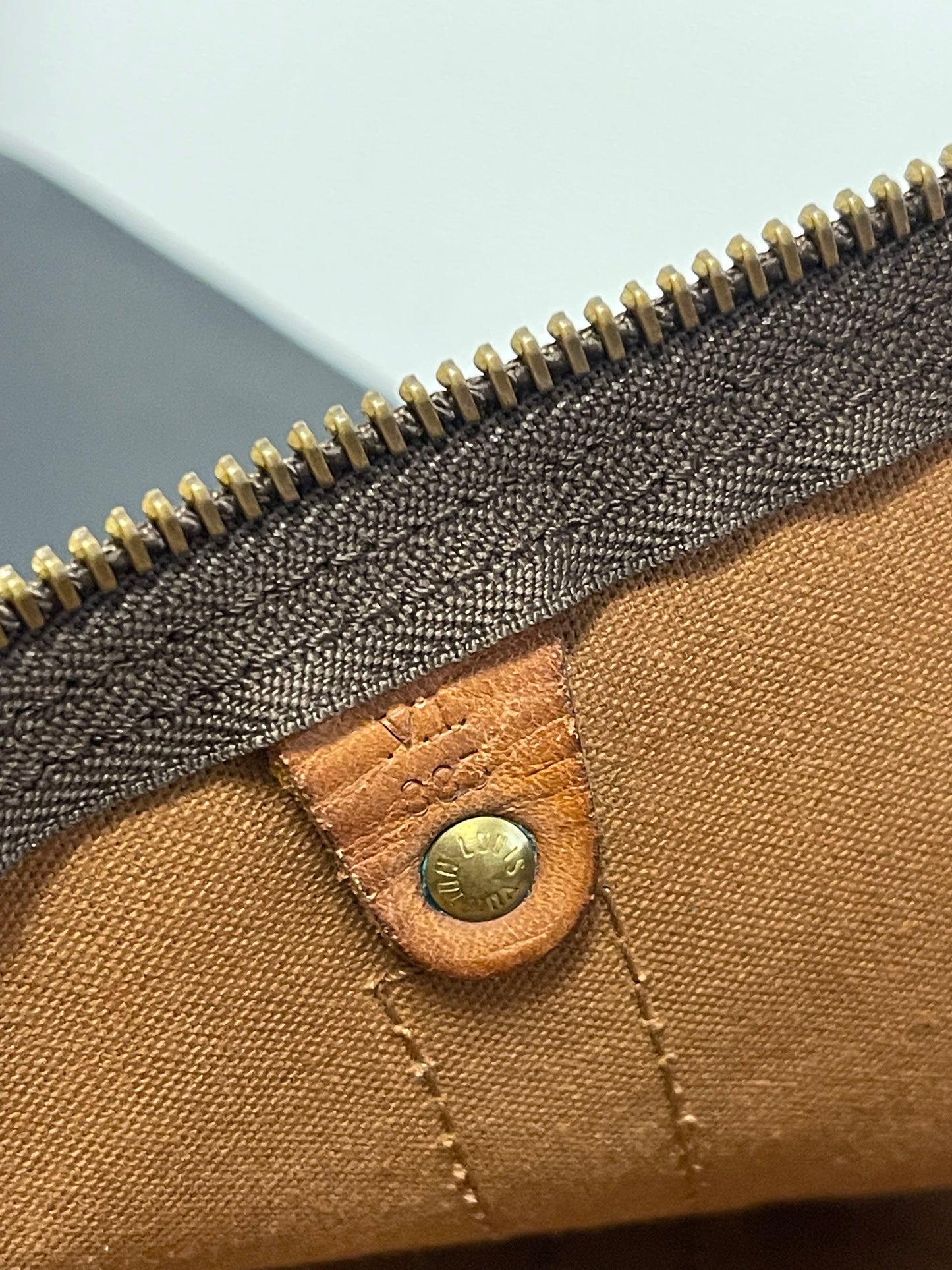 VINTAGE KEEPALL 50 BANDO WITH STRAP