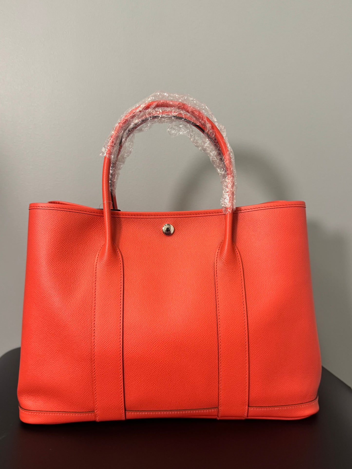 HERMES GARDEN PARTY LEATHER TOTE 30