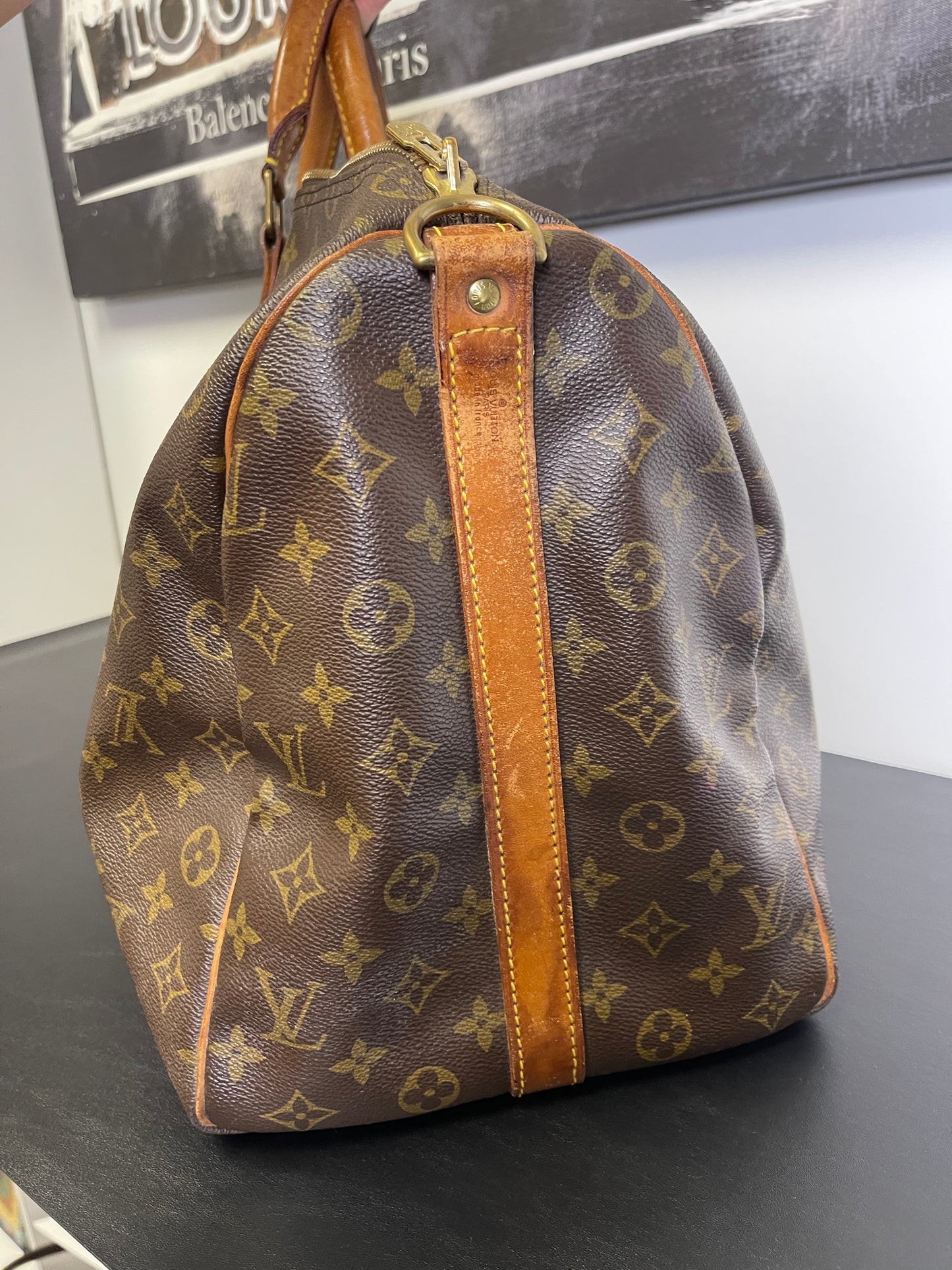 VINTAGE KEEPALL 50 BANDO WITH STRAP