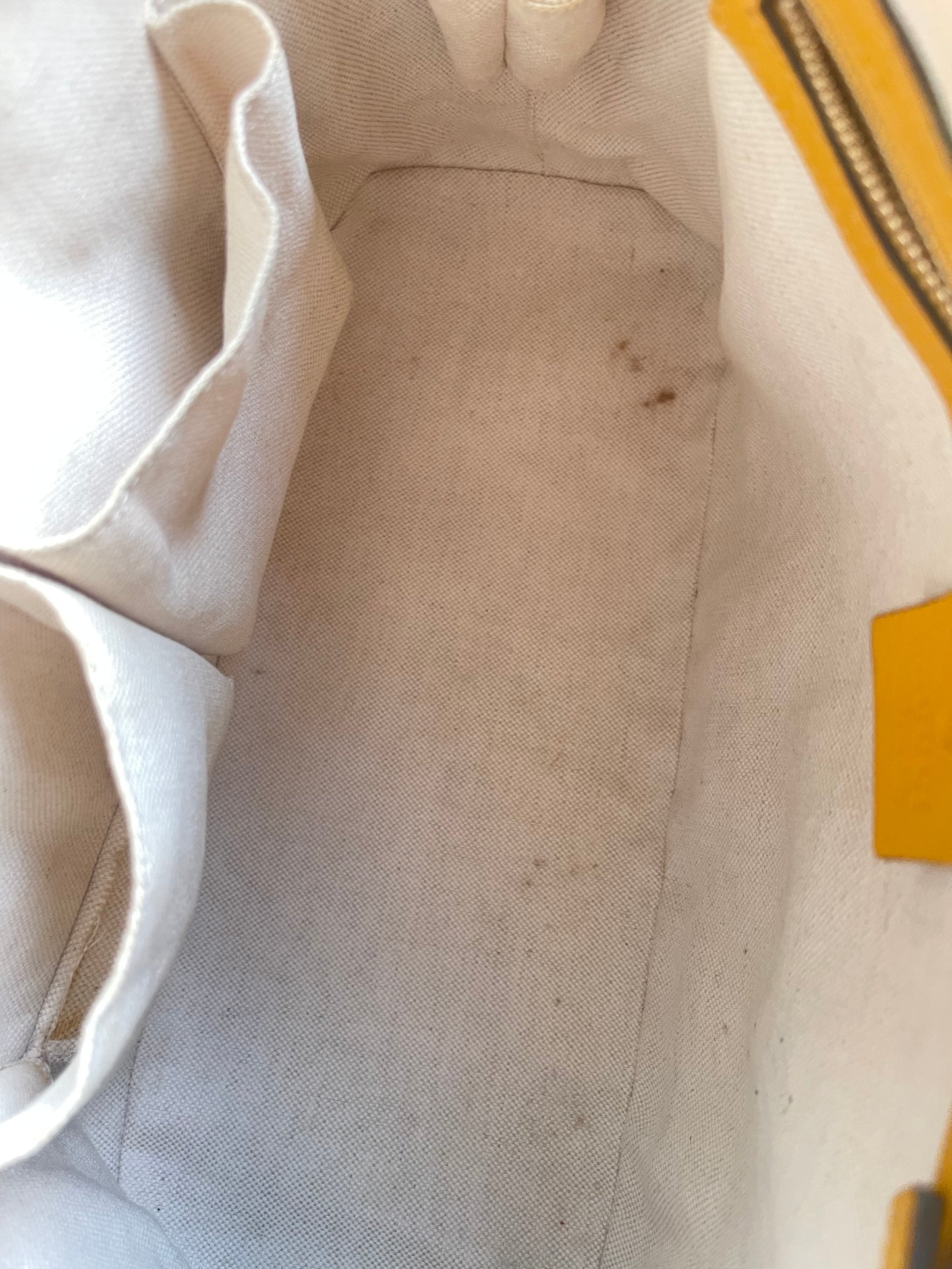 GUCCI PATENT YELLOW CROSSBODY