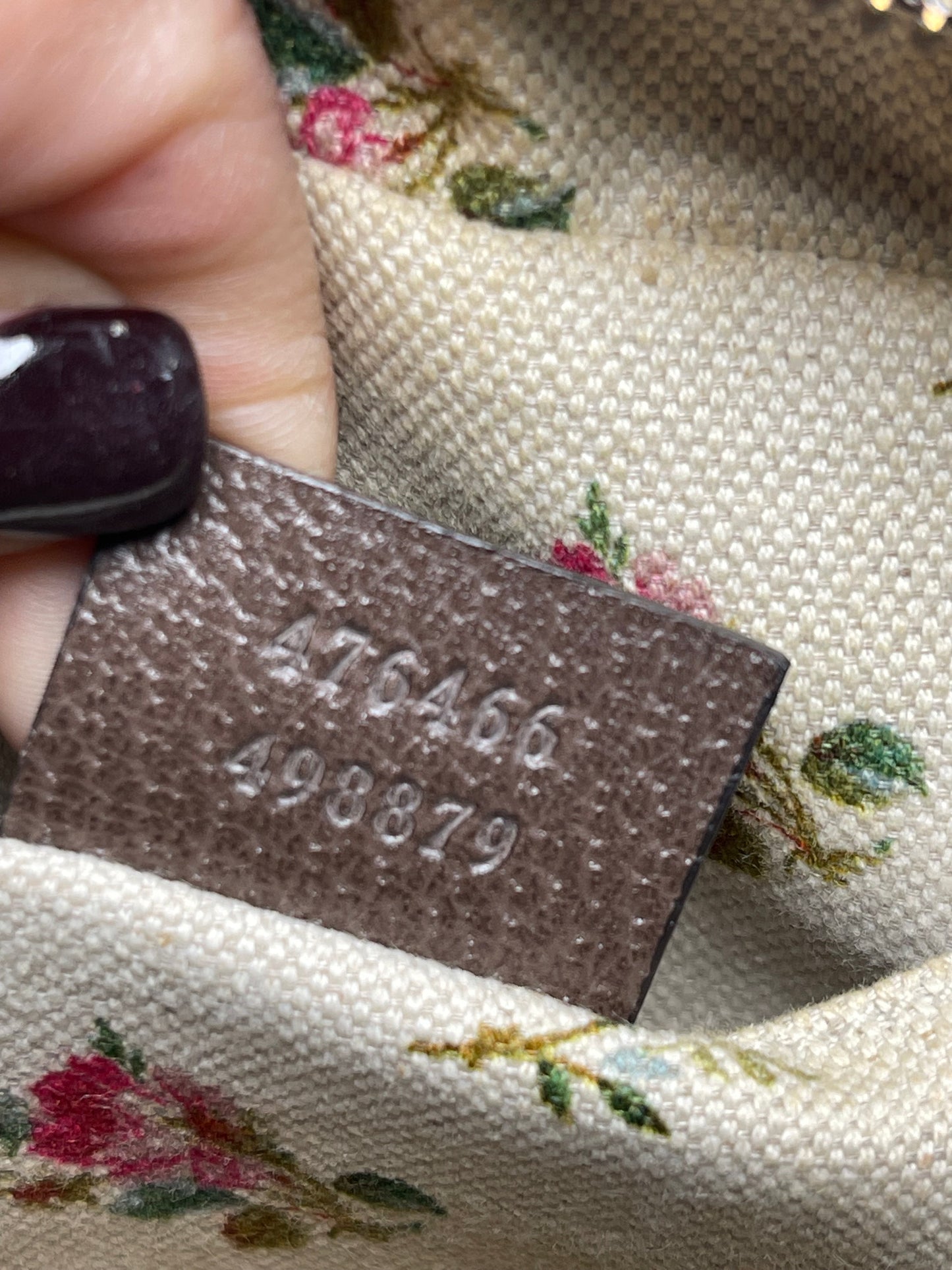 GUCC CANVAS CROSSBODY