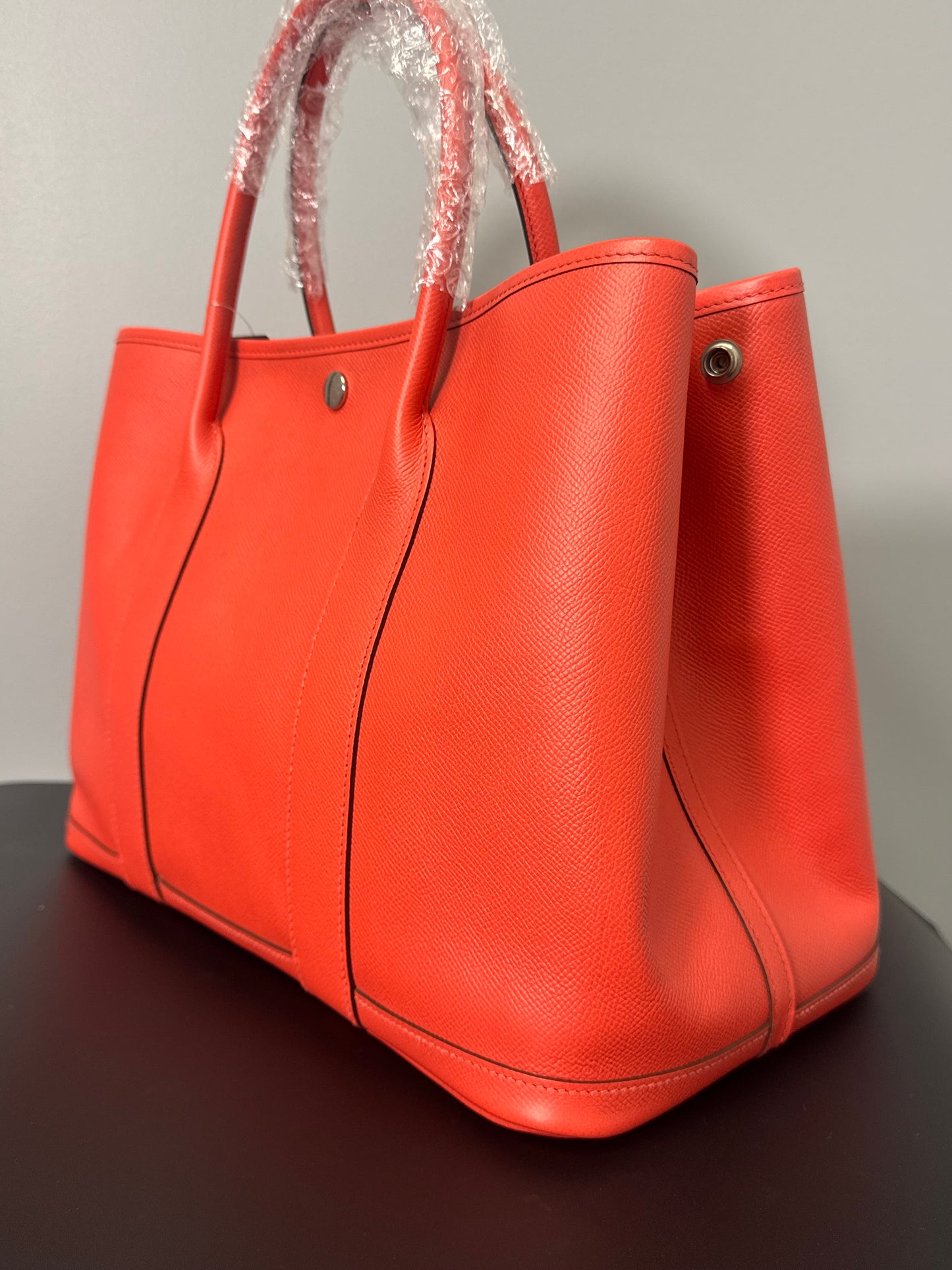 HERMES GARDEN PARTY LEATHER TOTE 30