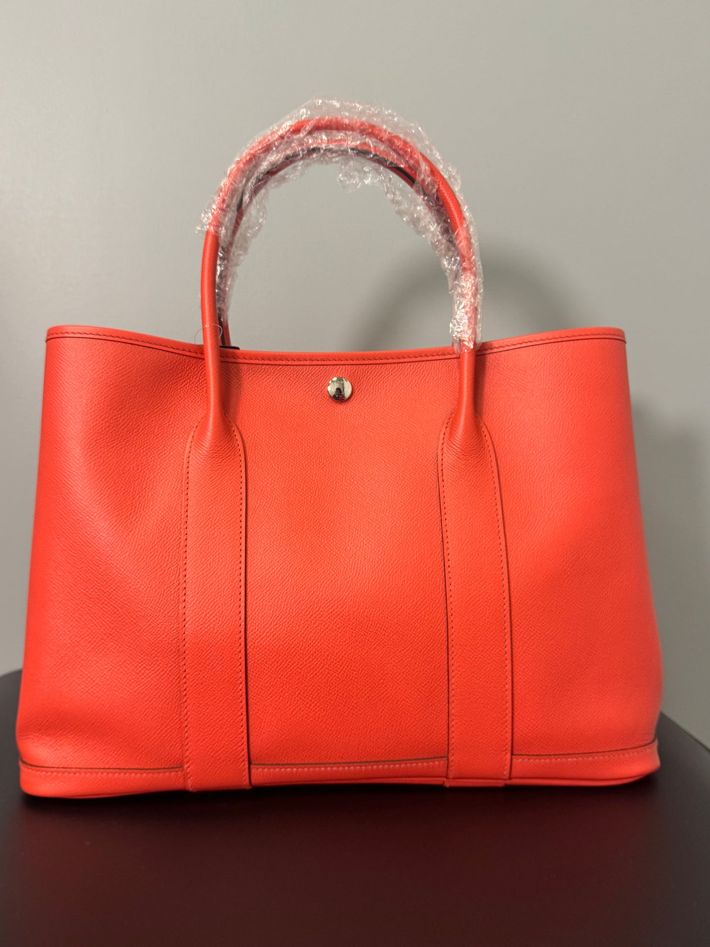 HERMES GARDEN PARTY LEATHER TOTE 30